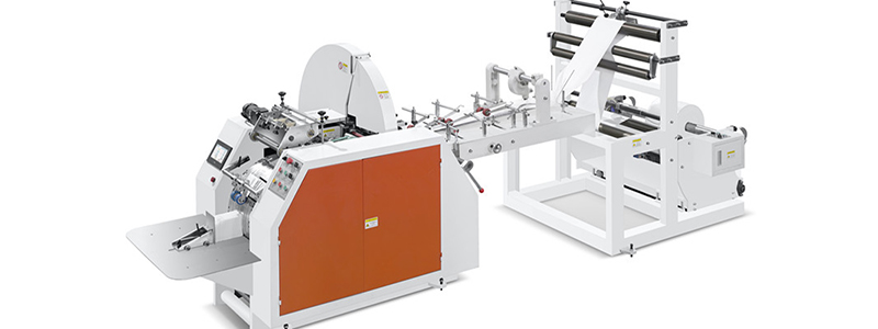 Semi Automatic Paper Bag Making Machine YB–FQ350 Slitting Machine 