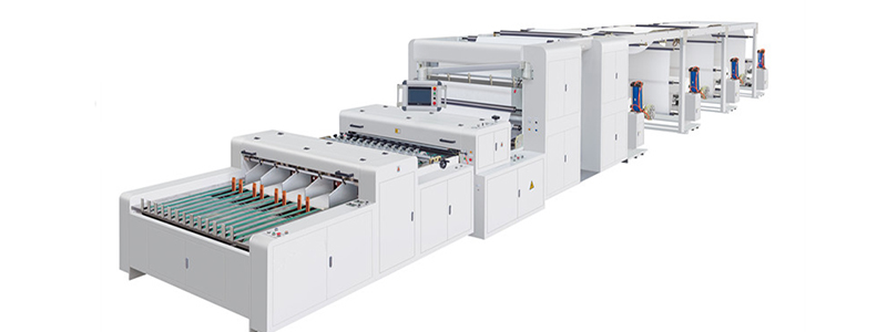 A4 Roll Paper Cutting Machine ZHQJ-1100A3A4 Paper Cutting Machine（4rolls Feeding）  