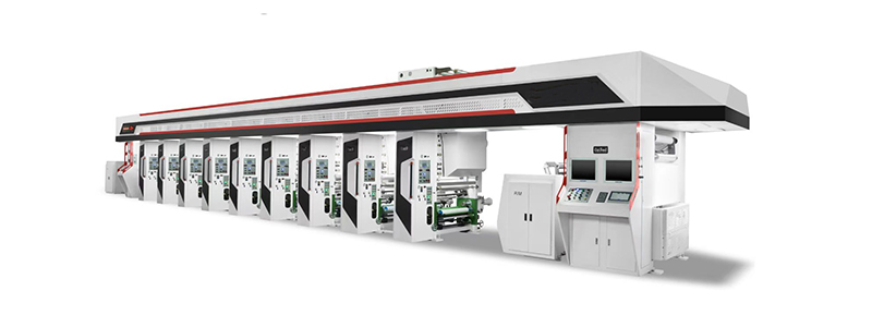 ELS-YB200 8colors Electronic Shaft Rotogravure Printing Machine