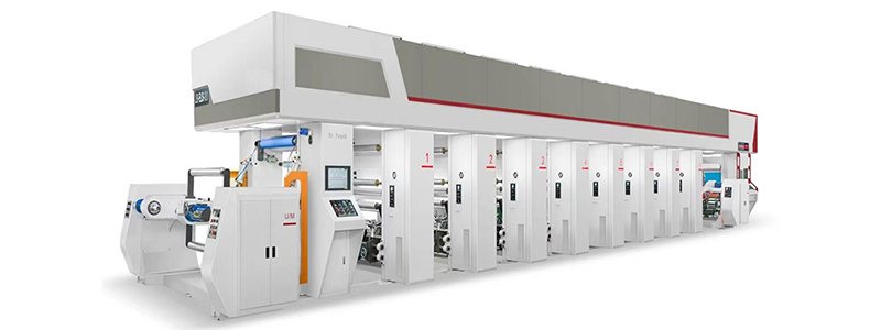 ELS-YB350 Electronic Shaft Rotogravure Printing Machine