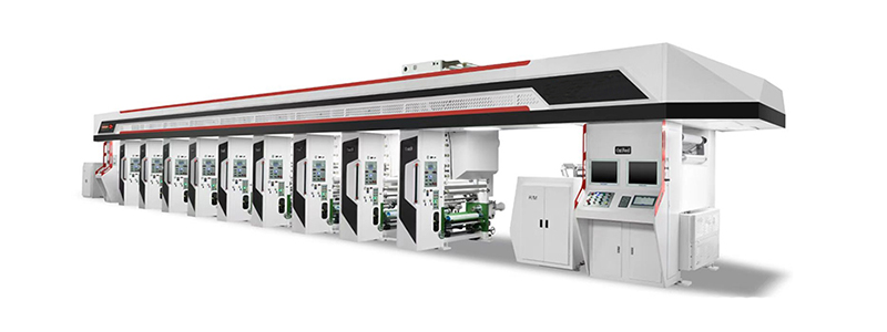Shaftless Type Paper Rotogravure Printing Machine Manufacturer