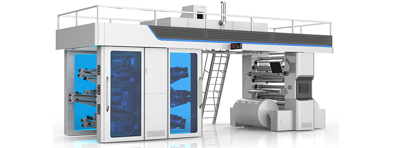  KSCI-E-6color  High Speed CI  Flexo Printing Machine