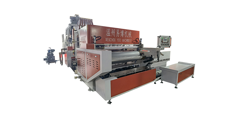  1500mm New Type Automatic High Speed Three / Five Layer Co Extrusion Winding Machine（YBMφ65/90/65×1850 type）