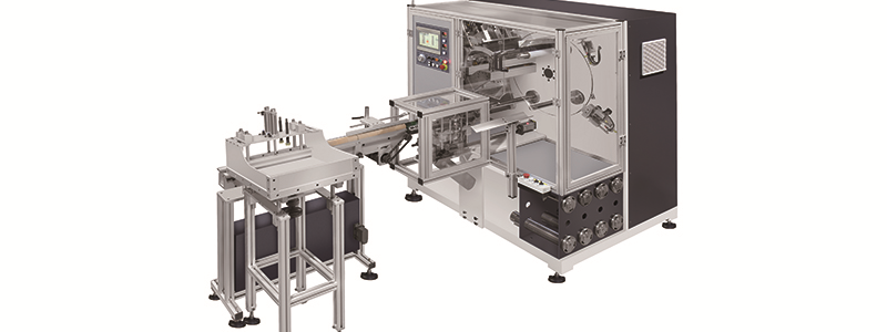 Label Slitting With Automatic Rewinder YB-330-A Model Turret Rewinding Machine