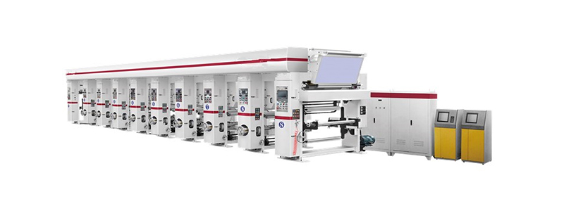 BOPP Plastic Film Heat Tranfer Rotogravure Printing Machine