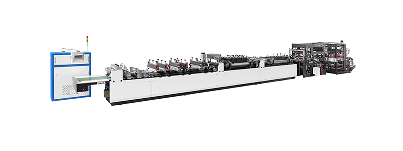 YB-ZUD600 Three-servo Bag Making Machine (Three-side sealing & Middle sealing & Double zipper Standing & Four side sealing)   