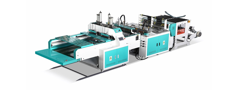 YB450x2 Automatic High Speed Plastic T-shirt Bag Making Machine