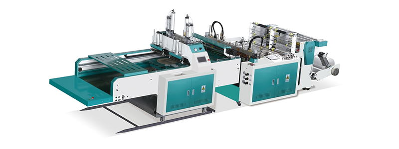 YB450x2 Hot Sealing Cutting T-shirt Bag Making Machine