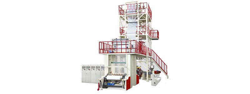 Heat Shrink Film（POF）Three Five Layers Film Blowing Machine
