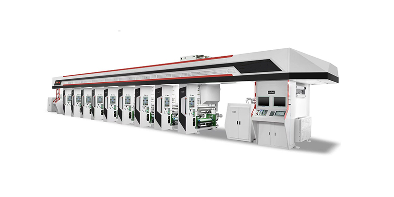 ELS-YB200 8colors Electronic Shaft Rotogravure Printing Machine
