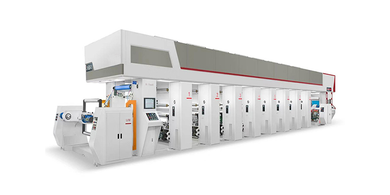 ELS-YB350 Electronic Shaft Rotogravure Printing Machine