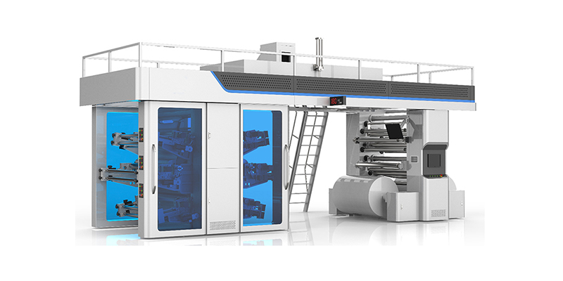  KSCI-E-6color  High Speed CI  Flexo Printing Machine