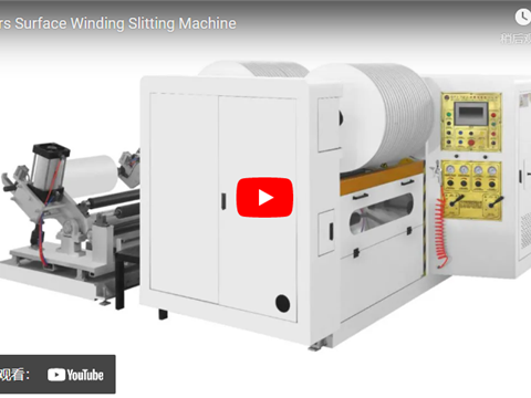 Centers Surface Winding Slitting Machine